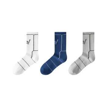 Cotton Gene Mid Calf Socks Men's Combo
