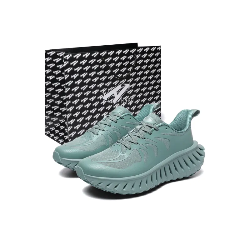 N·HOT Slip Resistant, Abrasion Resistant, Breathable Low Top Casual City Commute Running Shoes Unisex-0