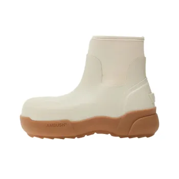 AMBUSH Rubber Ankle Boots Men's White