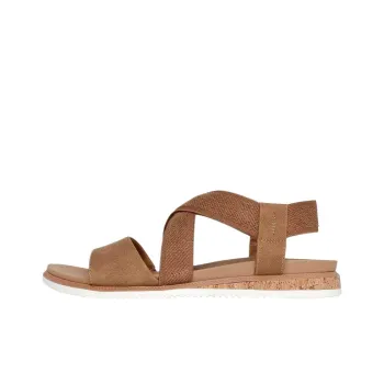Skechers BOBS Desert Kiss One Strap Sandals Women's Brown