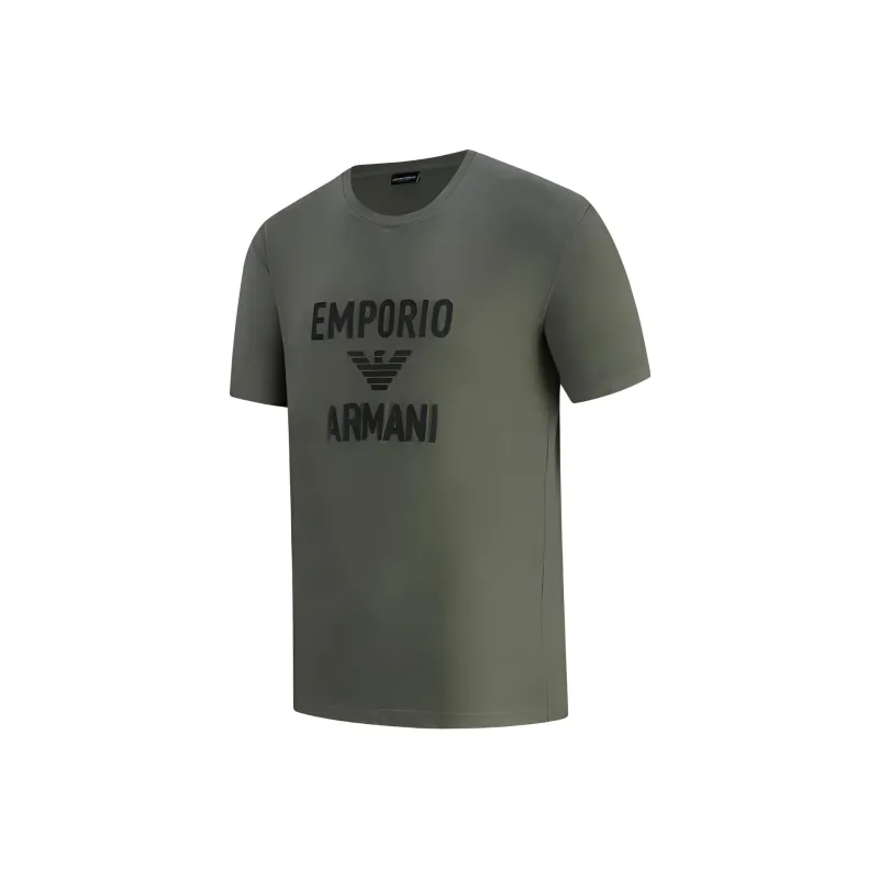 EMPORIO ARMANI SS24 T Shirt Men's Green-2