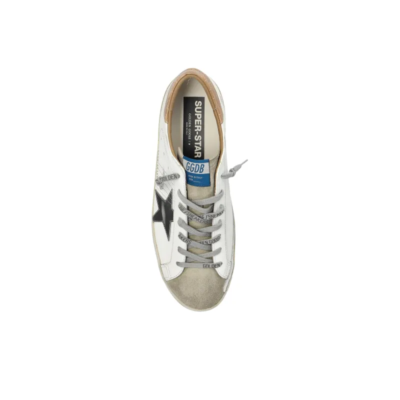 Golden Goose Super Star White Ice Black Beige-4