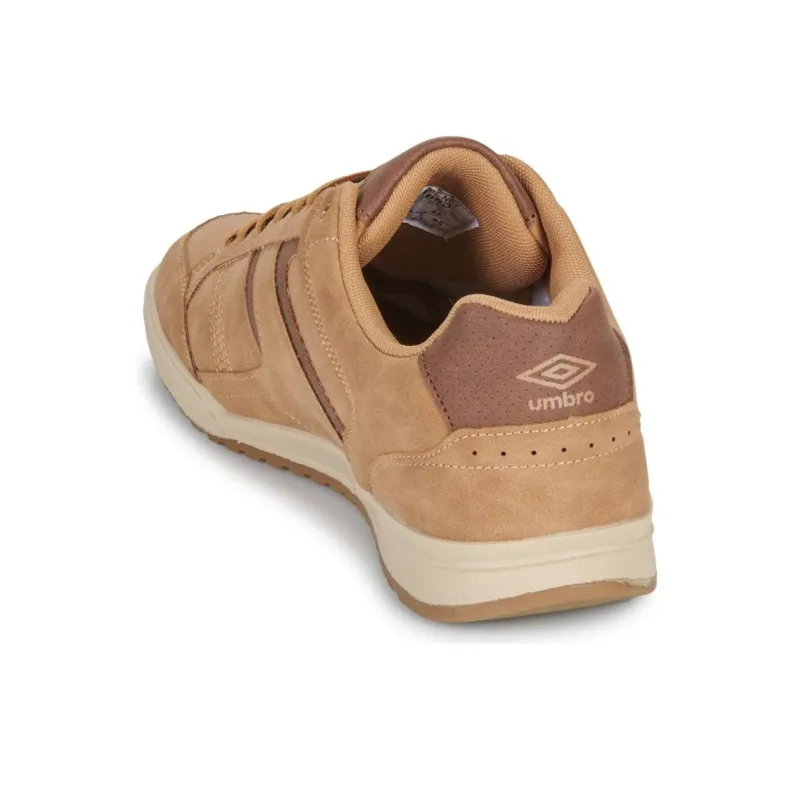 Umbro Jade Anti Slip Wear Resistant Low Top Skateboard Shoes Men's Brown-4
