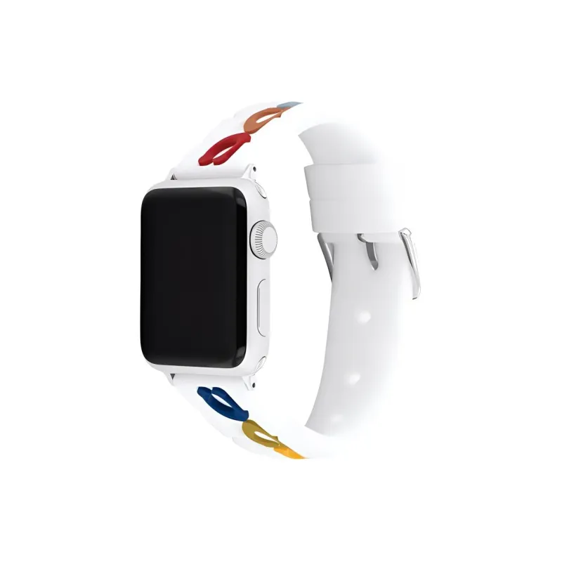 COACH Watch Band All Compatibility Rubber Material-2