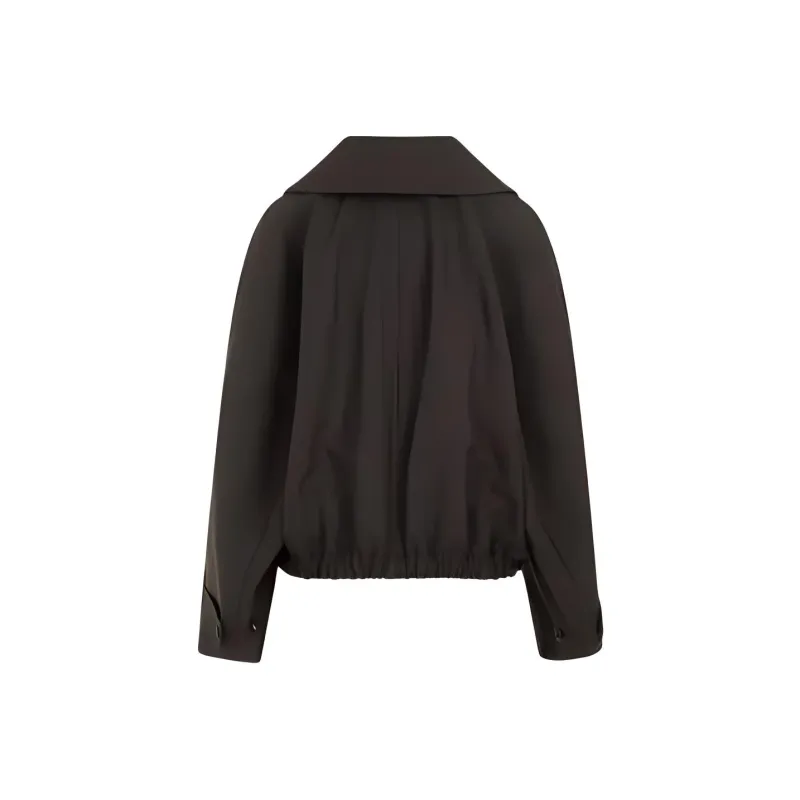 Lemaire Short Trench Blouson 'Dark Grey'-1