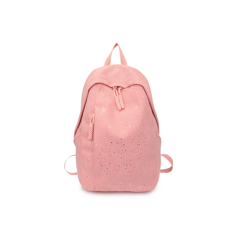 GEERDUN Corduroy Backpack Regular Women's Multicolor-8