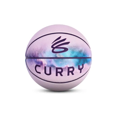 Under Armour CURRY 395 Pangu Collection, Moisture Absorption PU Basketball Light Galaxy Pink Size 7 Ball Training