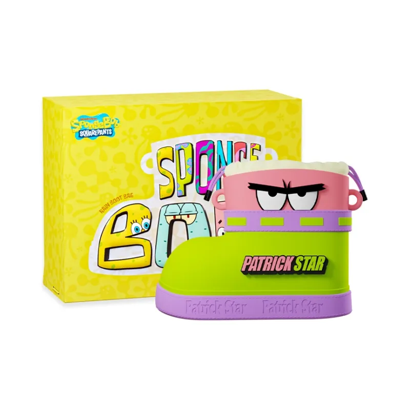 SPONGEBOB SQUAREPANTS Silicone Shoulder Bag Medium Size Unisex Multicolor-7