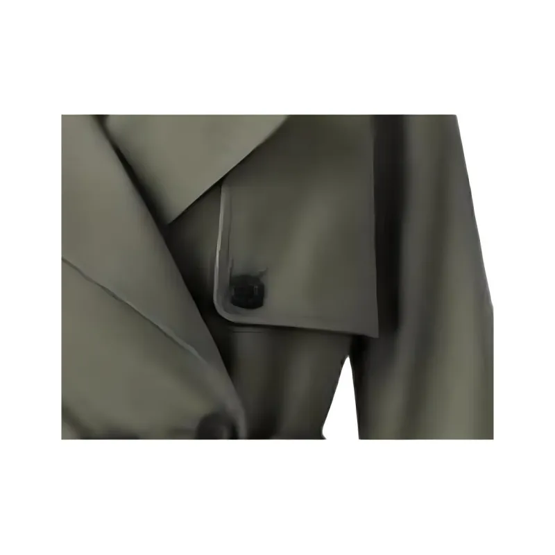 UNIQLO Trench Coat Women's Olive-1