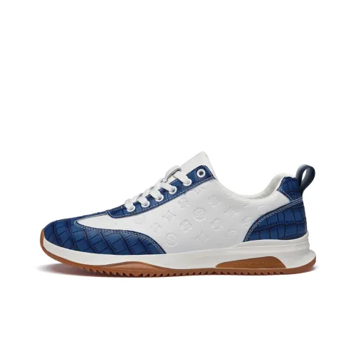 Bull Thunder Breathable Height Increase Low Top Casual Shoes Men's