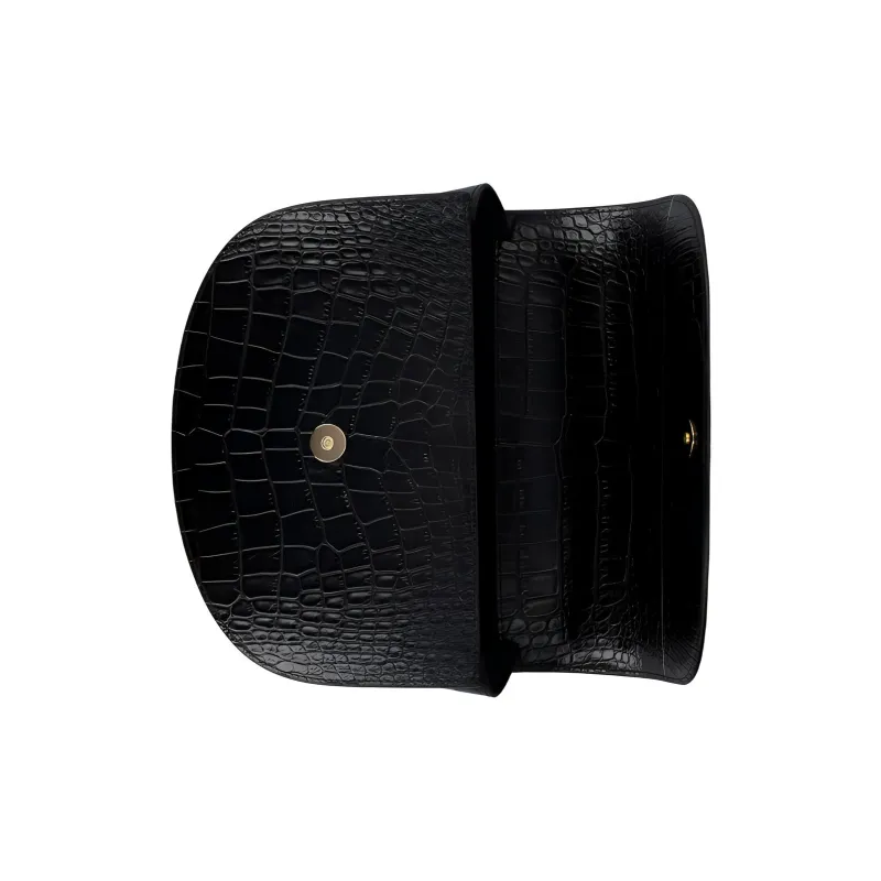A.P.C Genève Leather Shoulder Bag Women's Black-4