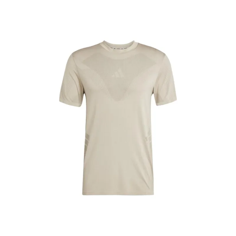 Adidas SS25 T Shirt Men's Khaki-0