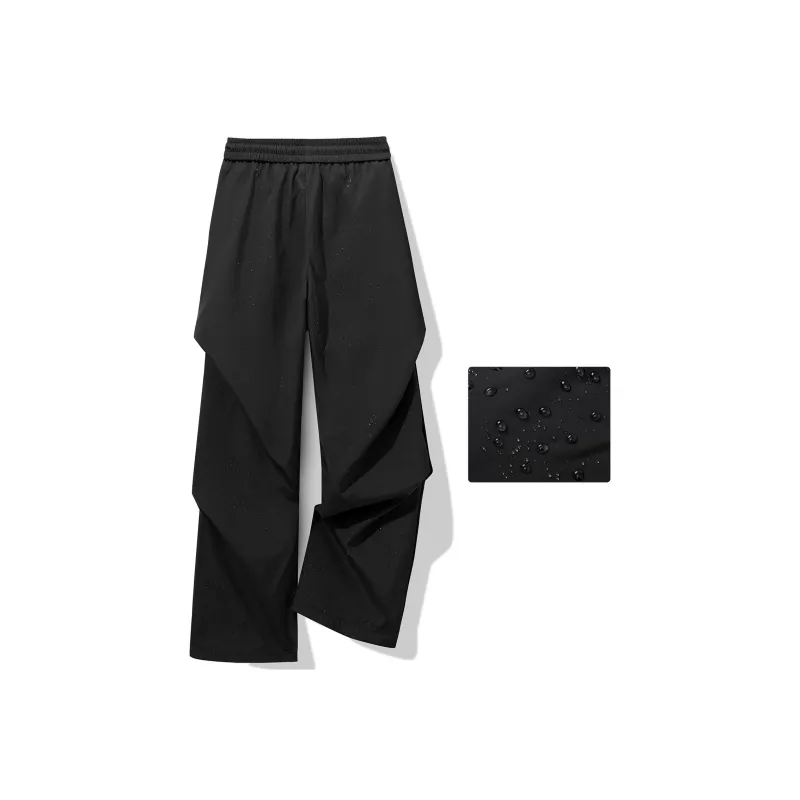 SOIE Cargo Pants Unisex Pink [Summer Cool Ice Silk Material]-29