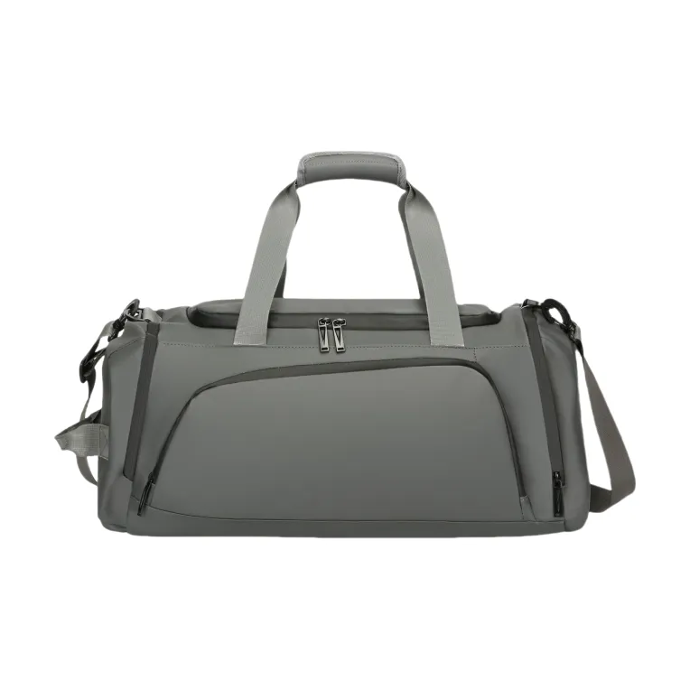 LETOO Oxford Travel Bag Men's Gray/Black-0