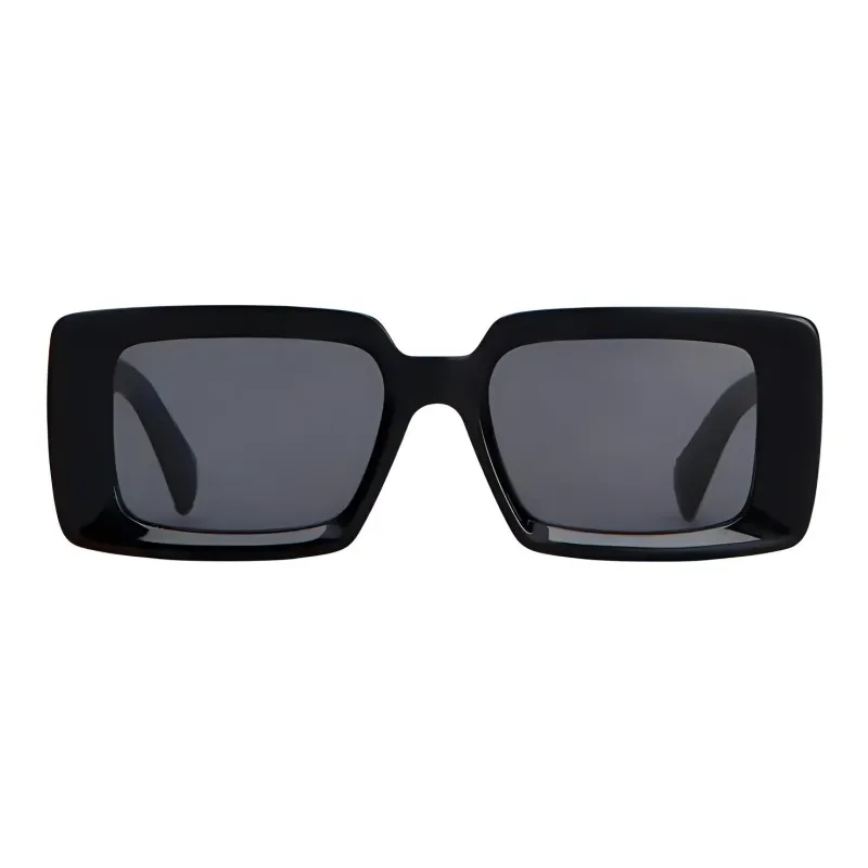 TOD'S Acetate Square Sunglasses Women's Black-1