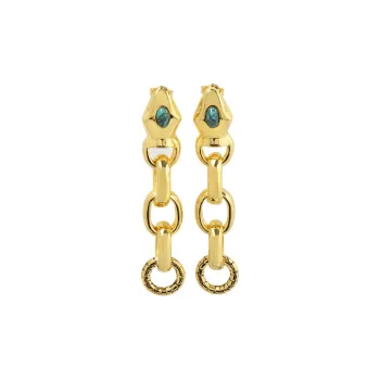 Aurelie Bidermann Tao Snake Drop Earrings