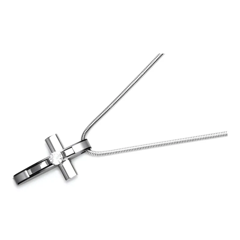Cooraree Necklaces Unisex Silver-3