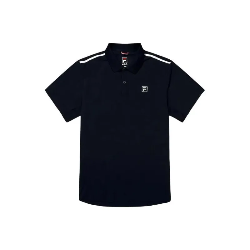 FILA Polo Shirt Unisex Marine Blue-0