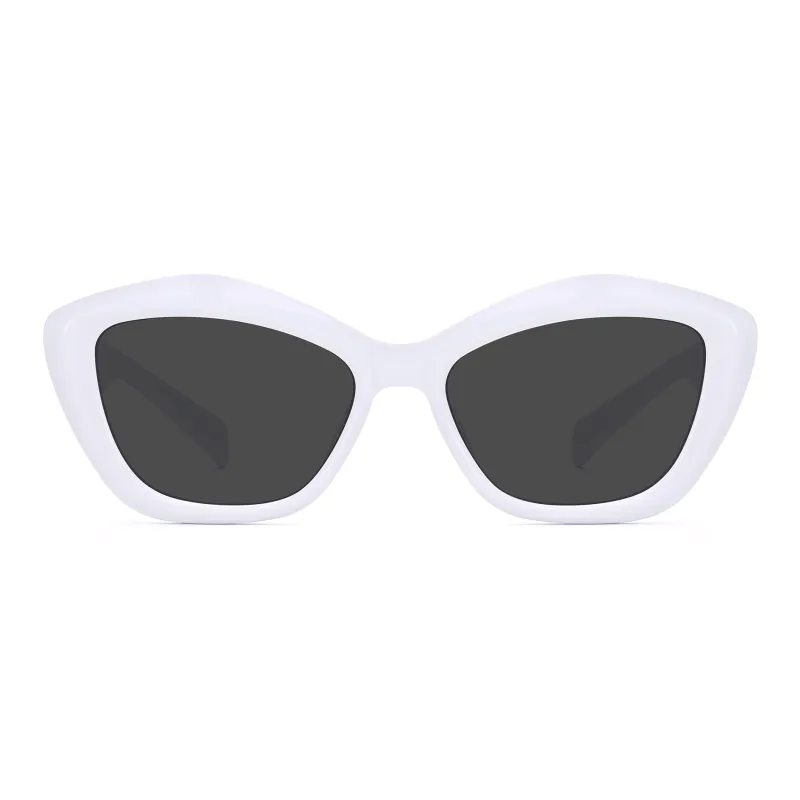 SUYAN Plate Frame Cat Eye Sunglasses Unisex-2