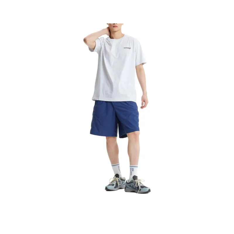 New Balance UNI Essential T Shirt Unisex 16 Light Gray-0