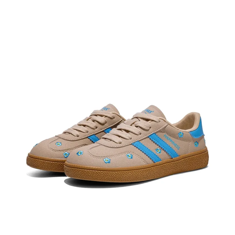 ΛOLUNKΛ Slip Resistant, Lightweight, And Breathable Low Top Skateboard Shoes Women's-3