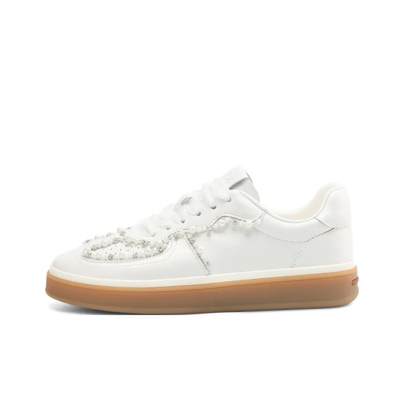 Rosa Bianca German Army Trainers Lightweight And Breathable Low Top Skateboard Shoes Women's-0