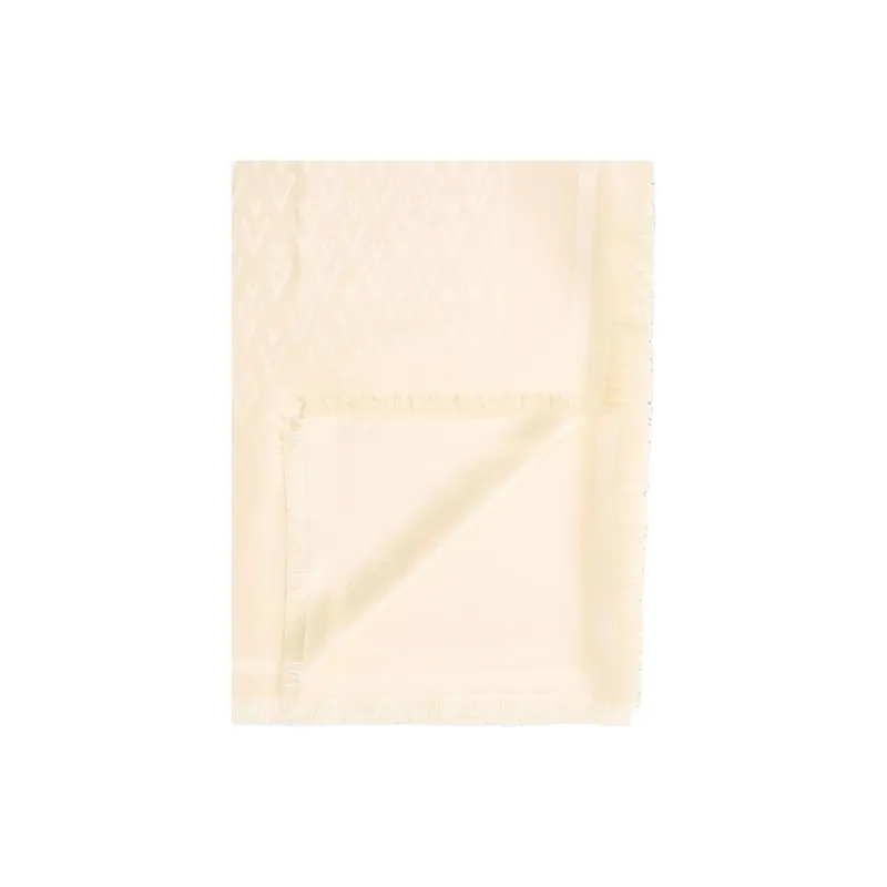 Valentino Silk Shawls Women's Beige-0