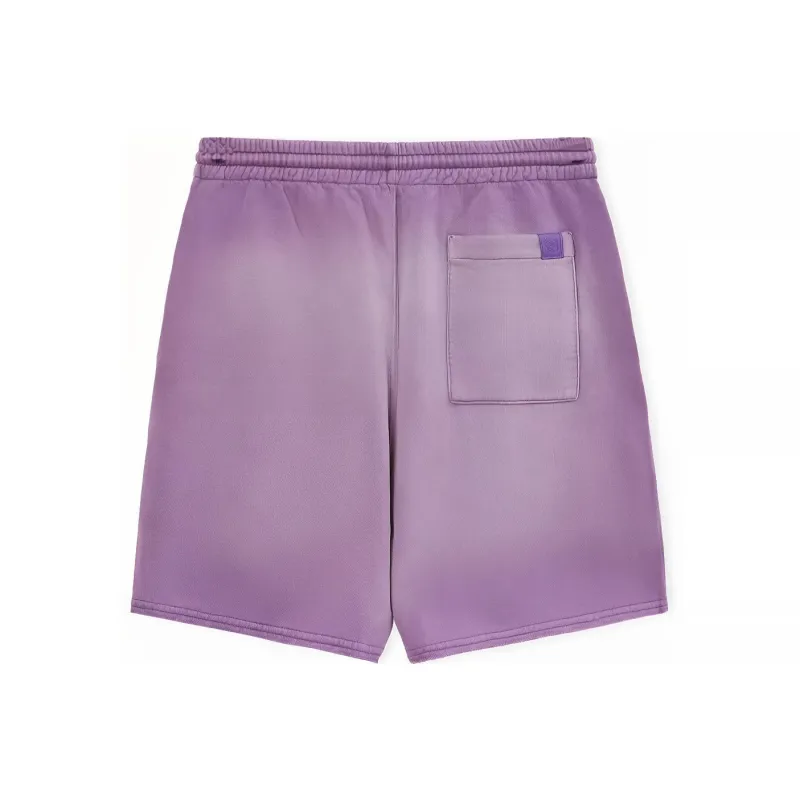 LOEWE Washed Drawstring Cotton Shorts-1