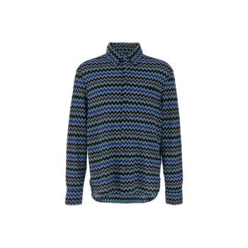 MISSONI Zig Zag Printed Long Sleeved Shirt