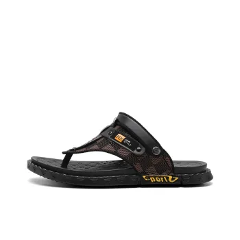 Shiozawa Rubber Sole Stitching Abrasion Resistant Flip Flops Men's