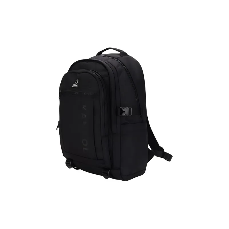 KANGOL Nylon Backpack Regular Unisex Black-1