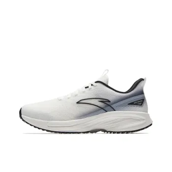 CHAOJIANTA Abrasion Resistant Cushioning Low Top Casual Running Shoes Men's White Black