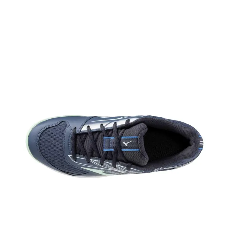 Mizuno Low Top Tennis Shoes Unisex Blue-2