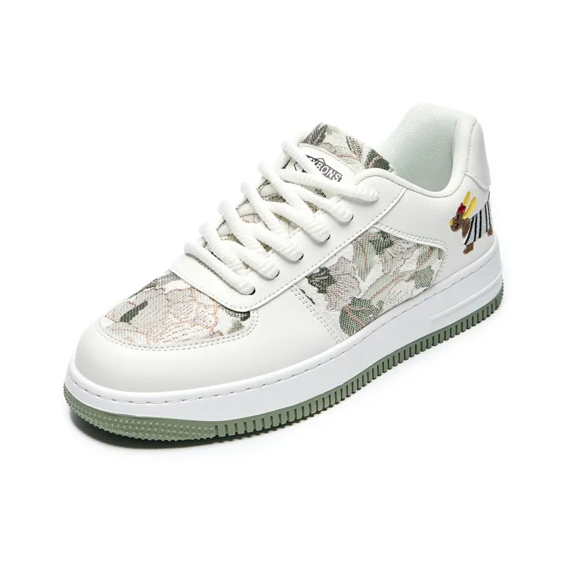 LAZY BONS Slip Resistant, Abrasion Resistant, Breathable, Height Increasing Low Top Skateboard Shoes Unisex-2
