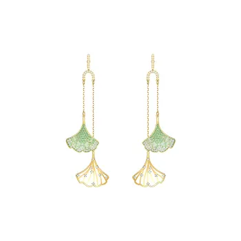 Swarovski STUNNING GINKO Earrings Women's