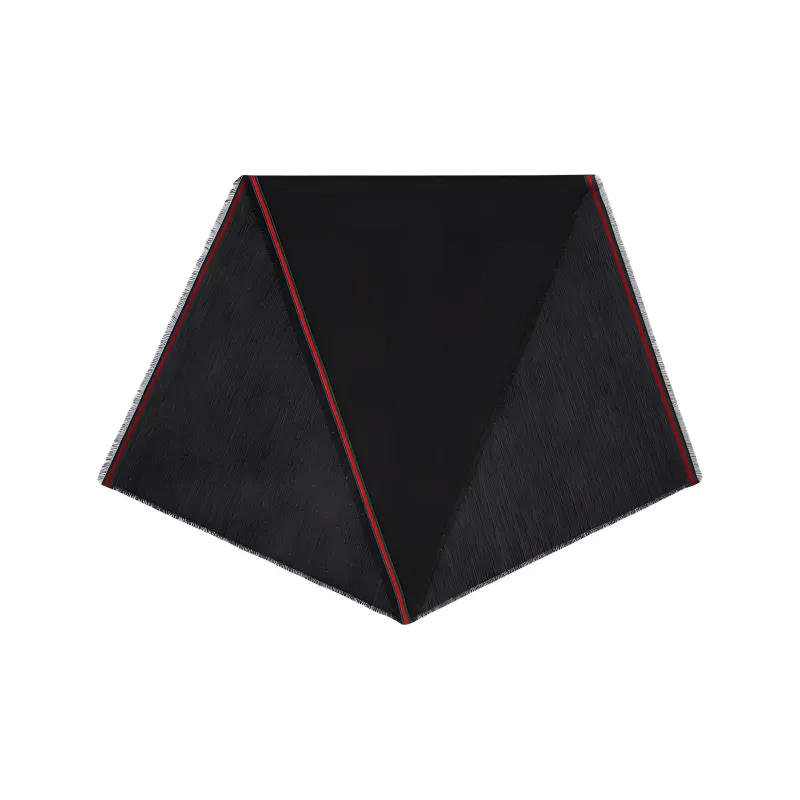 GUCCI Gg Web Trim Stole-1