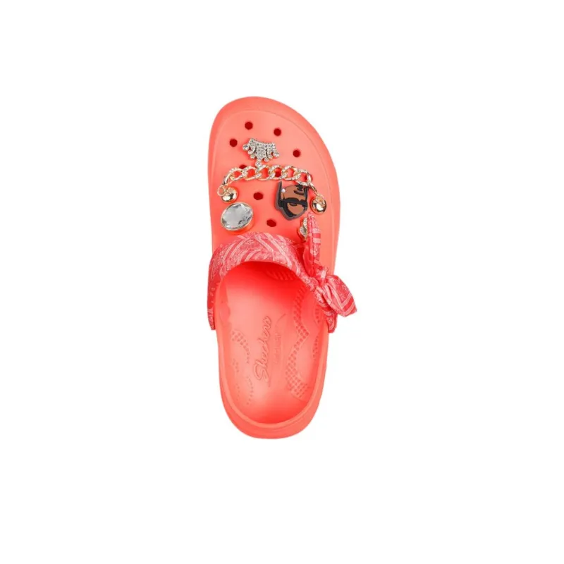 SNOOP DOGG x Skechers ARCH FIT FOOTSTEPS Clogs Women's Orange-3