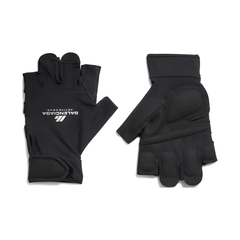 Balenciaga Polyamide Gloves Unisex Black-1