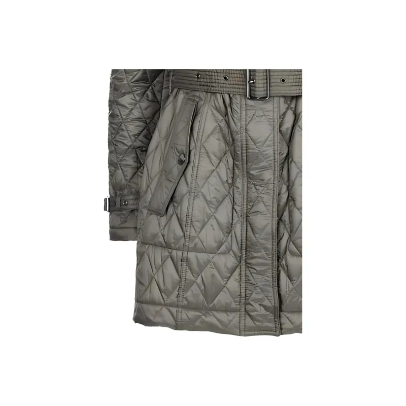 Burberry Trench Coat Women's Green-3