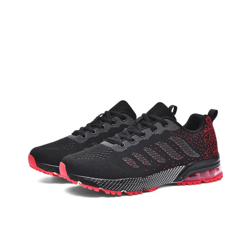 QIUTEXIONG Shock Absorbers Slip Resistant Breathable Low Top Casual Marathon City Commute Running Shoes Men's-16