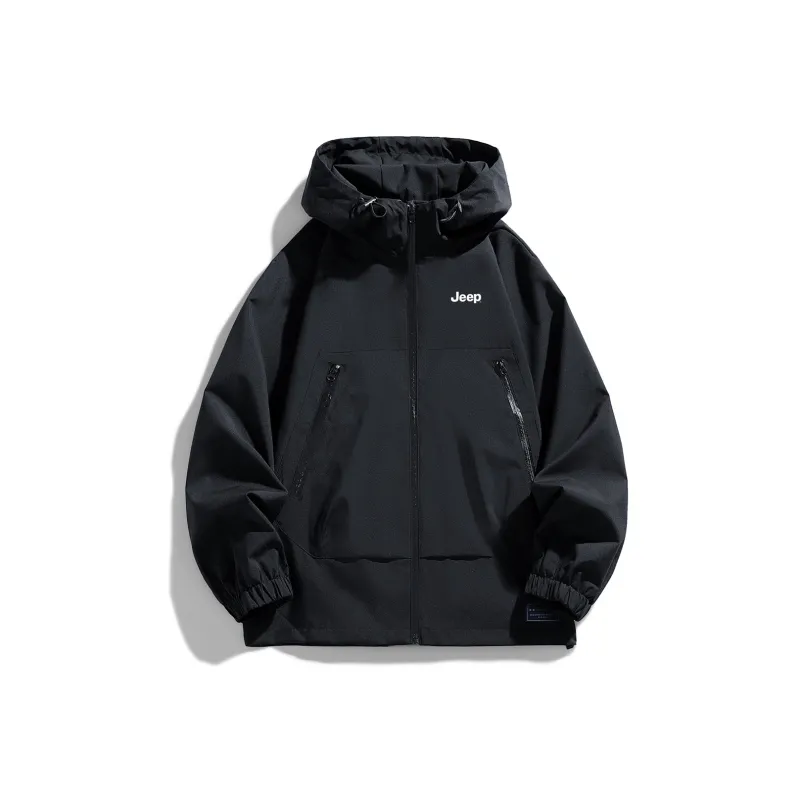 Jeep Jackets & Coats Unisex Pure Black-0
