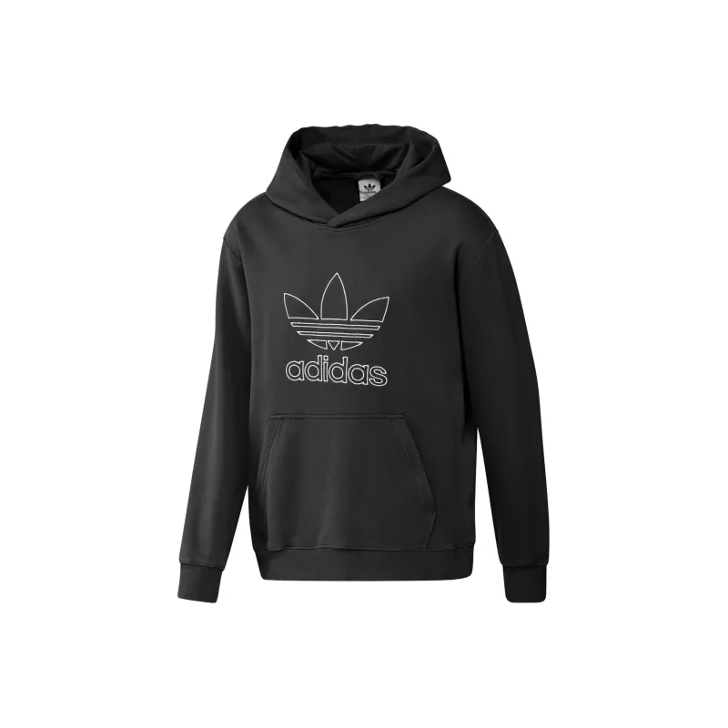 Adidas Originals Adicolor Outline Trefoil Hoodie-0