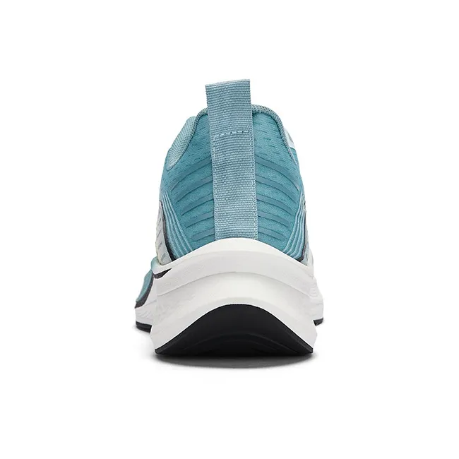 Warrior Slip Resistant And Breathable Low Top Marathon Running Shoes Men's White Blue Yellow-3