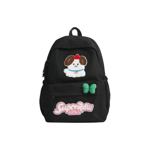 Debecca Nylon Fabric Backpack Large Size Women's Multicolor