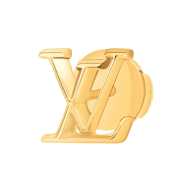 LOUIS VUITTON Nigo & Virgil Abloh Pyramidal Lv Ear Stud-1