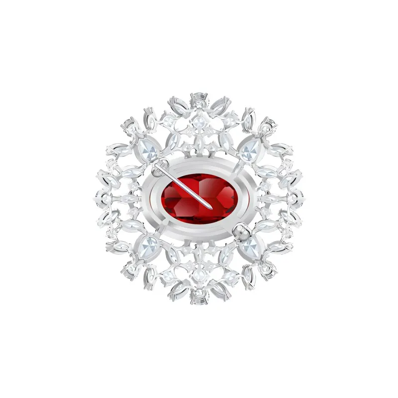 Swarovski Louison Brooches Women's Crimson-3