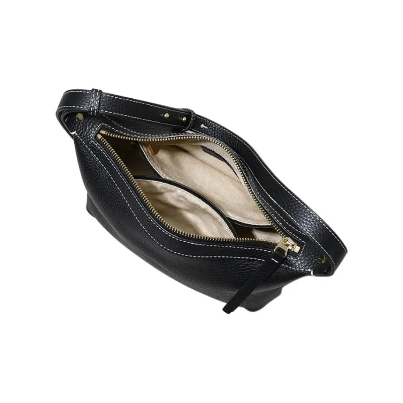 H YXIANG Cow Leather Shoulder Bag Regular Women's Multicolor-4