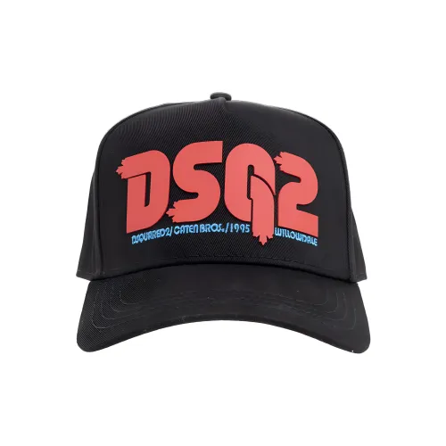 DSQUARED 2 Logo Detailed Curved Peak Baseball Cap