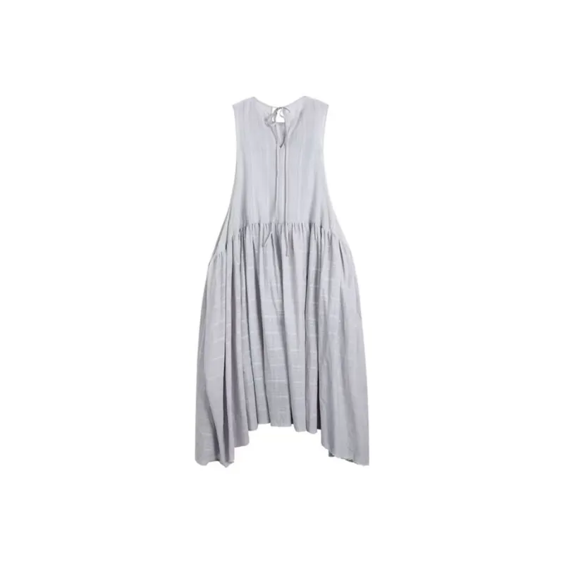 PUREIDOL Sleeveless Dress Women's Light Blue-1