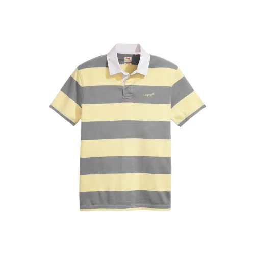 Levis Polo Shirts Men Yellow